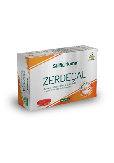 Shiffa Home Zerdecal Curcumin İçeren 30 Softjel Takviye Edici Gıda