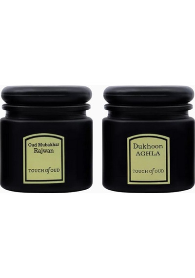 Touch Of Oud White Flower Burner Hediye Seti, Bukhoor Ve Dukhoon Tütsü Seti Oda Kokuları Siyah Diğer