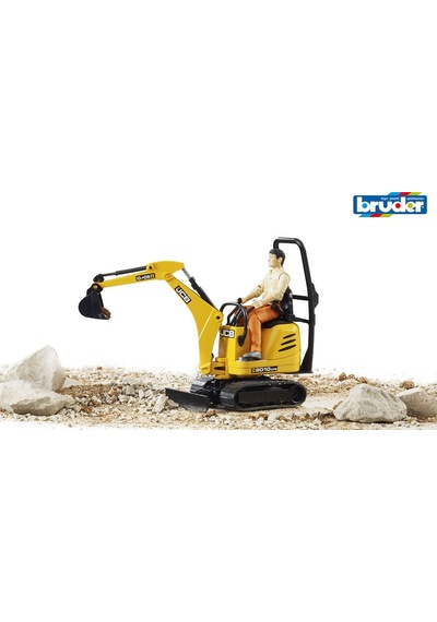 Bruder Mikrobagger 8010 İnşaat İşçisi Br62002