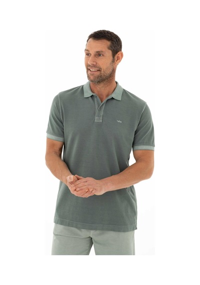 AR-MA Arma Erkek Regular Fit Parça Boyama Polo Yaka T-shirt 001