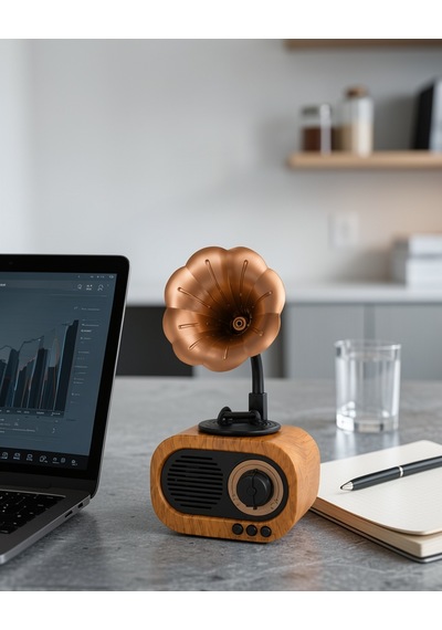 Kablosuz Retro Radyo Hoparlör 5w Usb Hafıza Kartlı Uczzzb5rayo-8