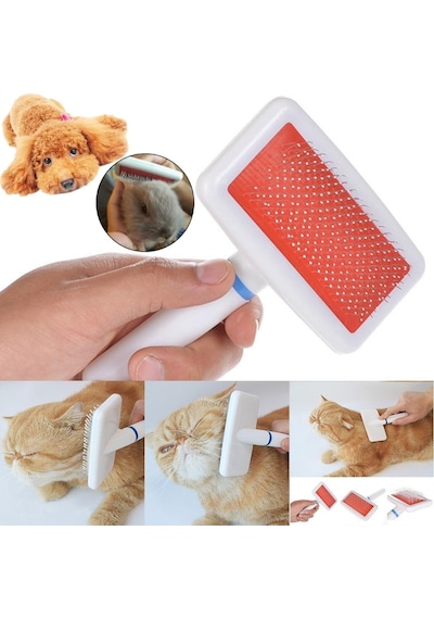 Telli Kedi Tüy Toplama Fırçası