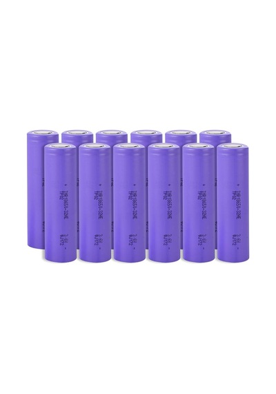 Tenpower Inr18650-32he - 3.7v 3200 Mah Li-ion Şarjlı Pil - 10a 12 Li Paket