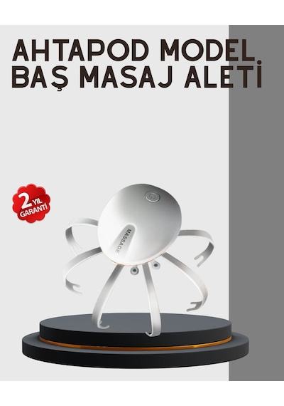 Kafa Derisi Masaj Aleti Usb-c Şarjlı Rahatlatıcı Ve Canlandırıcı Masaj Çok Renkli