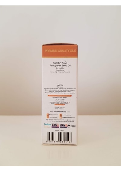 Hekimhan Bitkisel Çemen Yağı 20 ML