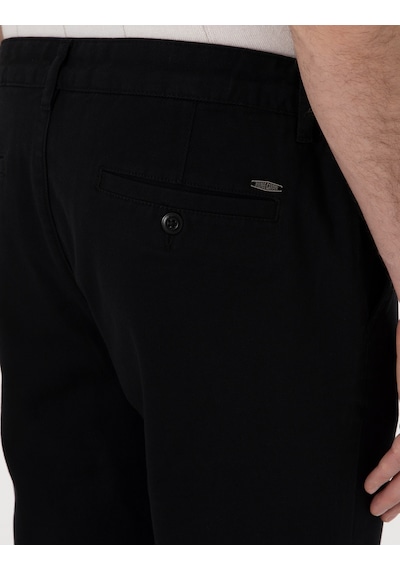 Pierre Cardin Erkek Siyah Pantolon Kanvas-chino 50308080-vr046 Siyah