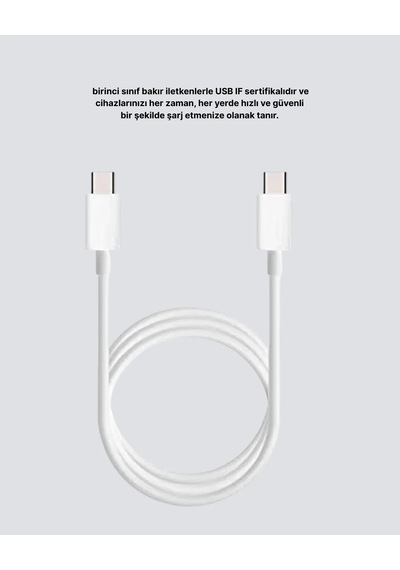 Hızlı Şarj Ve Veri Aktarım Kablo 30w 5.0a Type-c