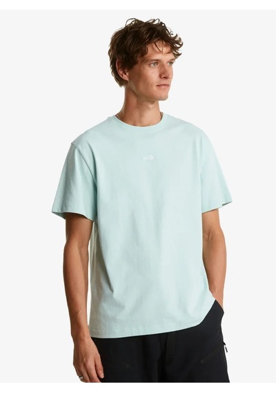 The North Face Nf0a8gqe-dom Essential Center Logo Relaxed Short Erkek T-shirt Turkuaz