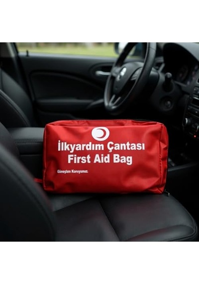 Muayene Zindelik Çantası Araç Muayene Trafik İlk Yardım Seti 35 Parça Boyunluklu