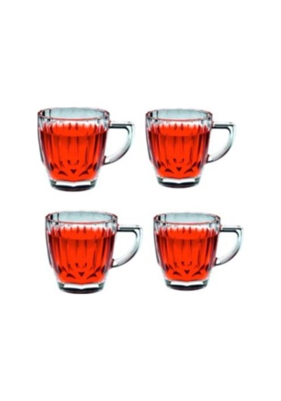 Diamond Çay Bardağı 245cc 4 Adet Renksiz