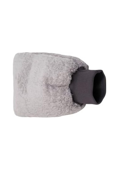 Welsoft Oto Yıkama Eldiveni Astarlı Araç Temizleme Mikrofiber Araba Cila Eldiveni Gri