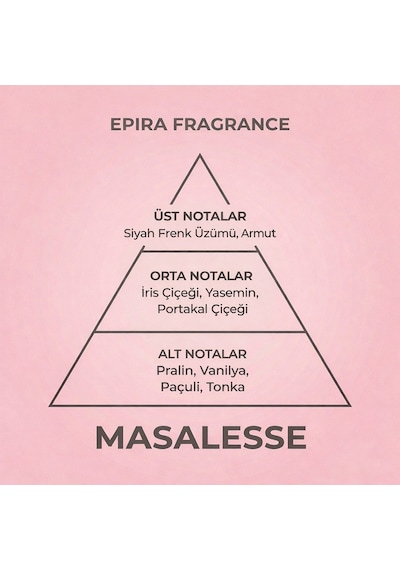 Epıra Masalesse Kadın Parfüm 50 Ml Edp Meyve - Vanilya