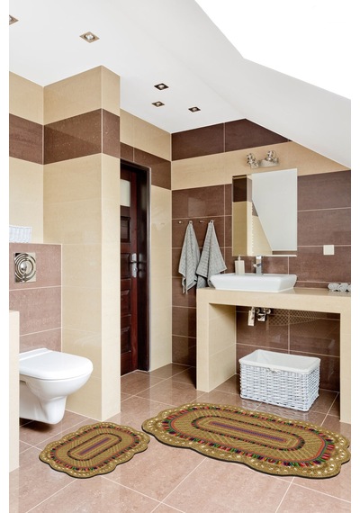 Alanur Lilyum Lazer Kesim 2 Li Banyo Takimi St210164mv Vizon Bej