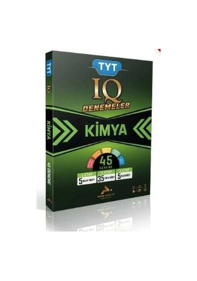 Paraf Tyt Iq Kimya Video Çözümlü 45 Branş Deneme