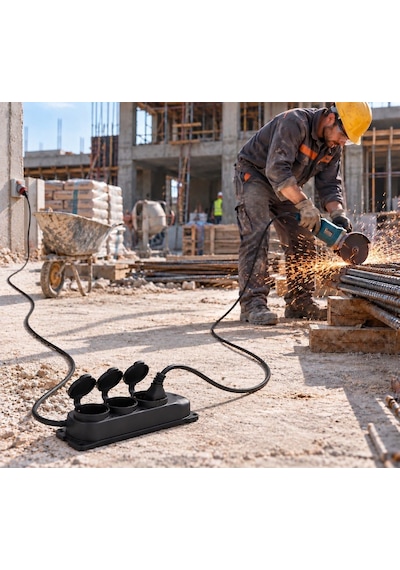 Uzatma Kablo Sgs 3x2,5 20 Metre Üçlü Gurup Priz 3514