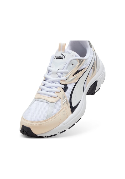 Milenio Tech Unisex Günlük Spor Ayakkabı 39232207-beyaz-gül Kurusu Beyaz