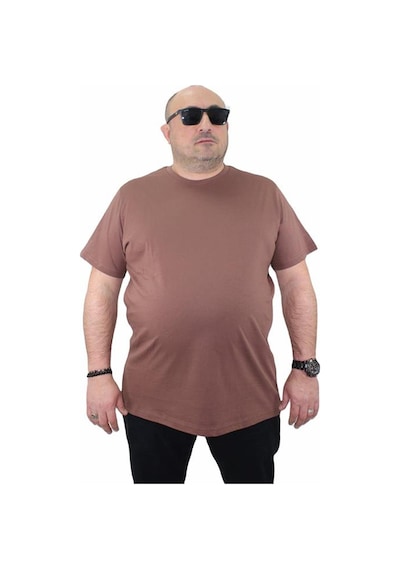 Starbattal Büyük Beden Basic Tişört 11100 Taba