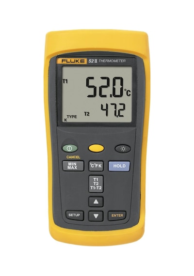 Fluke Fl52-2 Çift Girişli Termometre 50hz 52-ıı Fluke