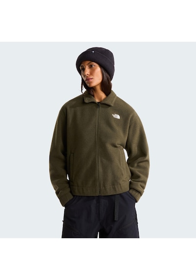 The North Face W Fleece Collared Jacket Kadın Ceket Nf0a8j6kjns1 Yeşil