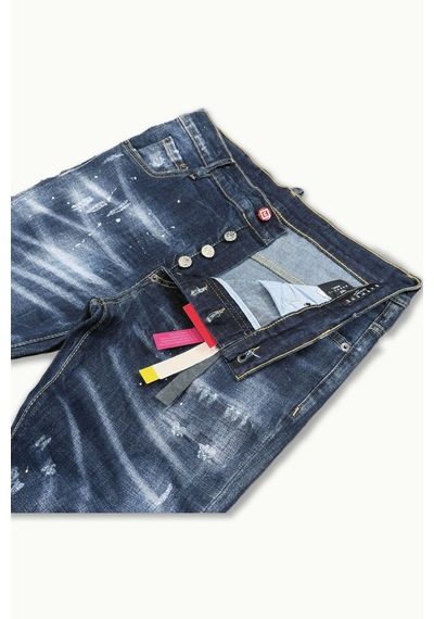 Barmore Erkek Düşük Bel Slim Fit Modern Pantolon Koyumavi 48