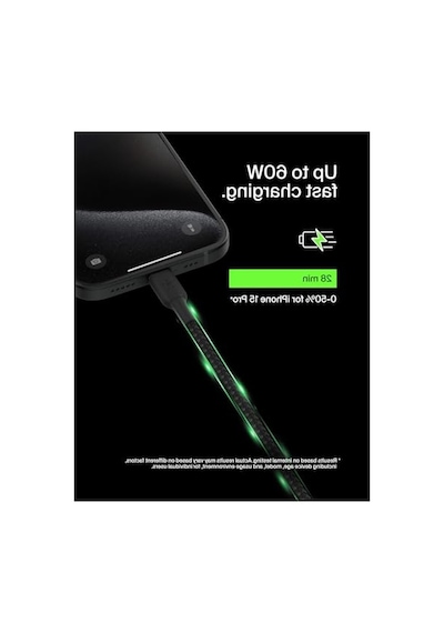 Uzun Süreli Kullanım İçin Usb-c Kablo, 6.6ft Uzunlukta