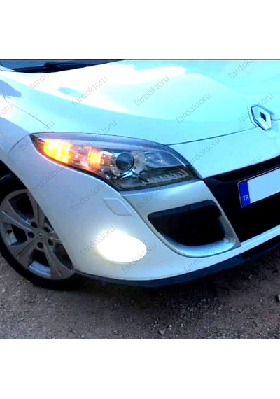 Renault Megane 3 Led Sis Farı Ampulü Photon Duo H8 H16
