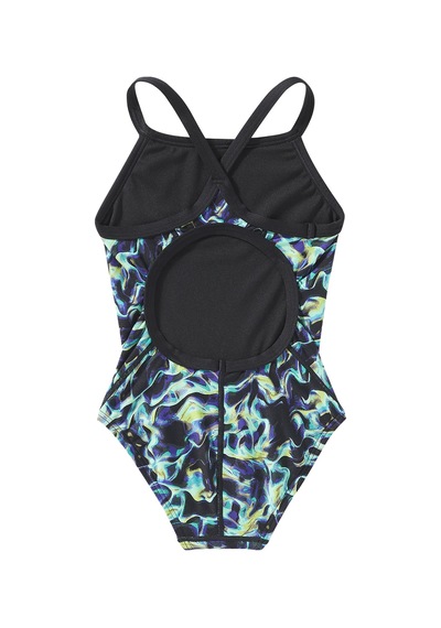 Tyr Durafast Elite Diamondfit Kız Çocuk Mayo - Energia Siyah