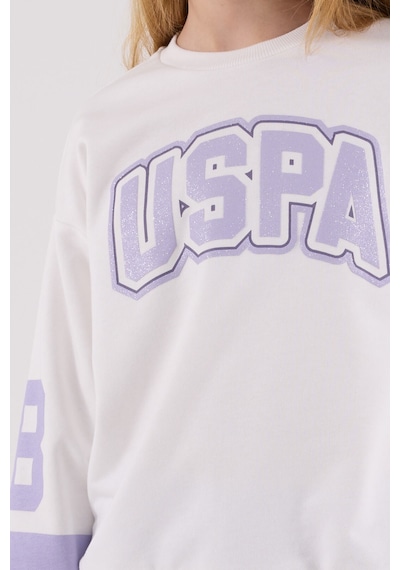 U.S. Polo Assn. U.s. Polo Assn Kız Çocuk Beyaz Eşofman Takımı Us2321-c-v1 Beyaz
