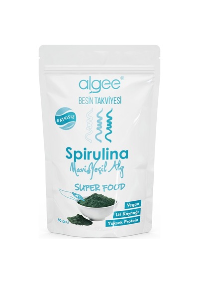 Algee Spirulina Toz 50 G