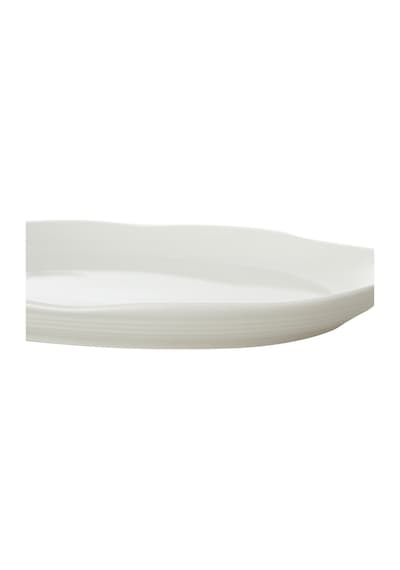 Mudo Home Aspendos Kayık Tabak 27cm Beyaz