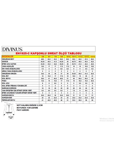 Divinus Erkek Çocuk Kapşonlu Eşofman Takımı Lacivert