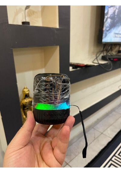 Portable Işıklı Ve Şık Tasarımlı Max-102 Bluetooth Hoparlör