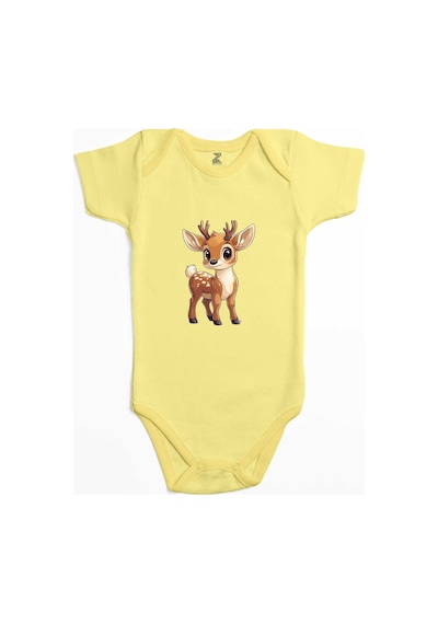 Zepplin Giyim Bambi Ekru Bebek Body Zıbın