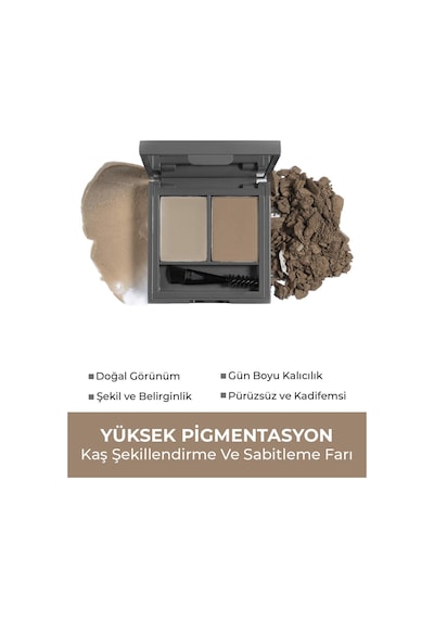 Alix Avien Şekillendirici Belirginleştirici Açık Kahve Kaş Sabitleme Farı-perfect Fix Brow Palette 701 Brown