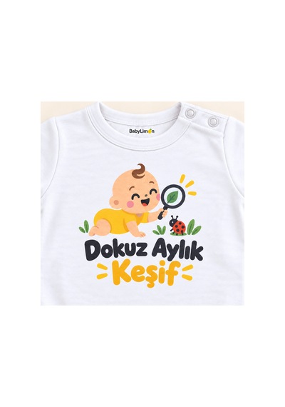 Babylimon Dokuz Aylık Keşif Beyaz Kısa Kollu Çıtçıtlı Bebek Zıbını Beyaz - Dokuz Aylık Keşif - 928161925 Beyaz - Dokuz Aylık Keşif Babylimon Dokuz Aylık Keşif Beyaz Kısa Kollu Çıtçıtlı Bebek Zıbını Beyaz - Dokuz Aylık Keşif - 928161925 Beyaz - Dokuz Aylık Keşif