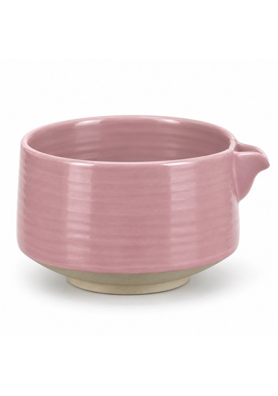 Herbarius 8 Parça Mat Pudra Pembe Renk Matcha Çayı Hazırlama Seti - Geleneksel Japon Matcha Seti