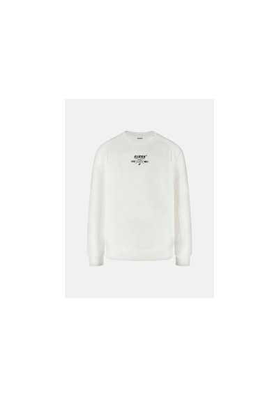 Guess Ryota Erkek Beyaz Aktif Scuba Sweatshirt Z5bq00kcns2-g018 Beyaz