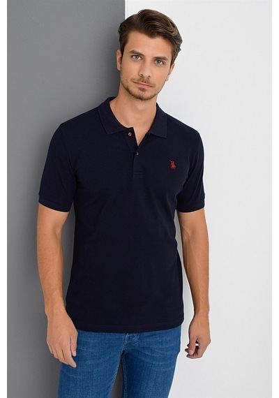 T8561 Dewberry Erkek Tshırt-lacivert Lacivert