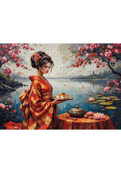 Nova Puzzle 1000 Parça Geyşa Puzzle - 41213