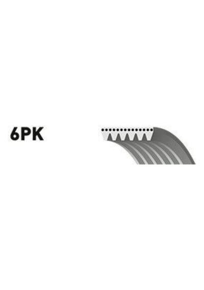 GATES 6PK1003 Kanallı Kayış Beetle 1.2Tsı 16V 1.4Tsı Caddy IV 1.2Tsı 14-