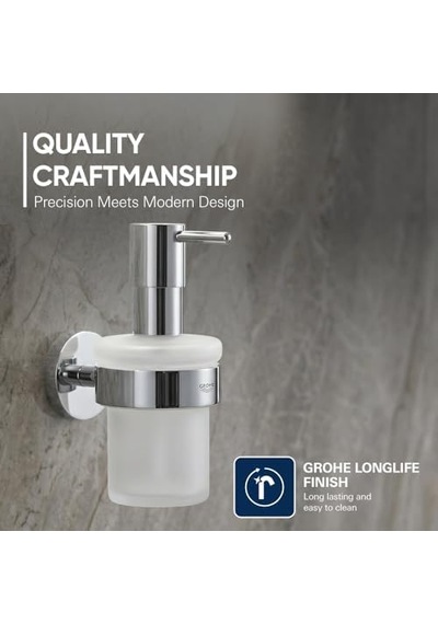 Sıvı Sabunluk Seti Essentials Krom - 40448001 12 Izgara