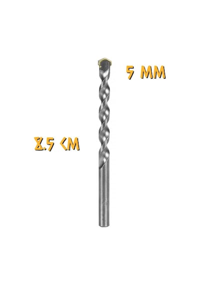 Kupa Tyson Beton-duvar Delici Elmas Matkap Ucu - 5 Mm. - 8.5 Cm. - 2 Adet