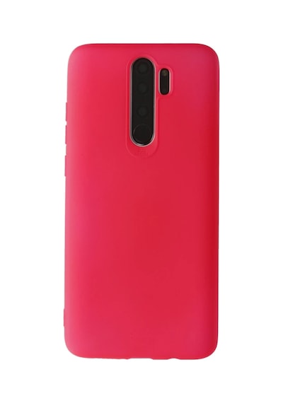 Xiaomi Redmi Note 8 Pro Kılıf First Silikon - Pembe -