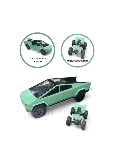 Sesli Işıklı Çek Bırak Model Açılabilir Kapılar Full Fonksiyon Metal Kasa 23 Cm Araba 66078498