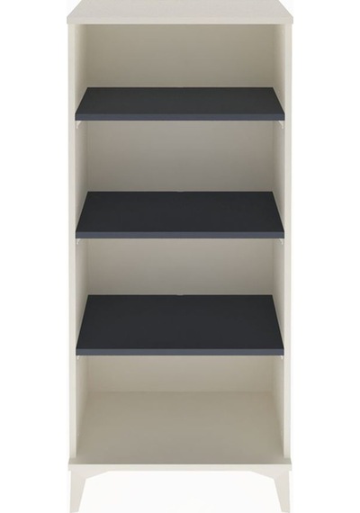 Arges Dolap 3 Raflı 60x30x134 Aytaşı-antrasit Aytaşı