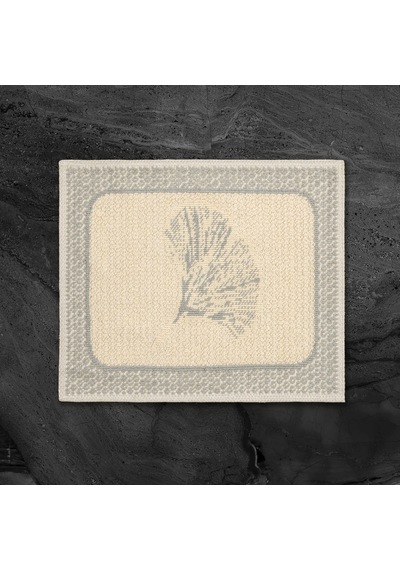 Soft Nemi 2'li Banyo Paspası - Gri - 60x100 Cm + 50x60 Cm Renkli