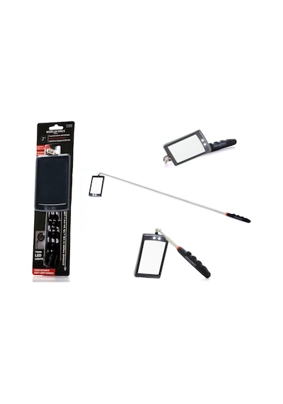 Worldforce Katlanır Led Işıklı Muayene Aynası 80 x 50 MM