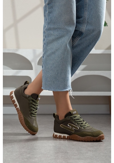 Valenza Paraşüt Ortopedik Sneaker Haki