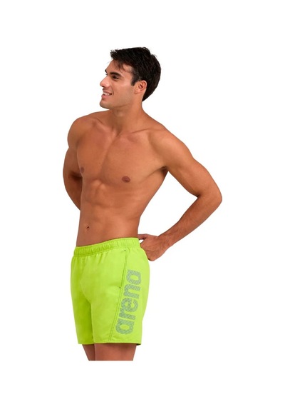 Arena 006444688 Fundamentals Arena Logo Boxer R Erkek Şort Mayo Yeşil