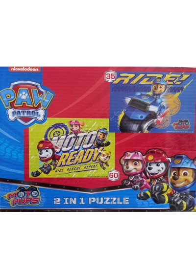 Paw Patrol Motopups 2 İn 1 Puzzle